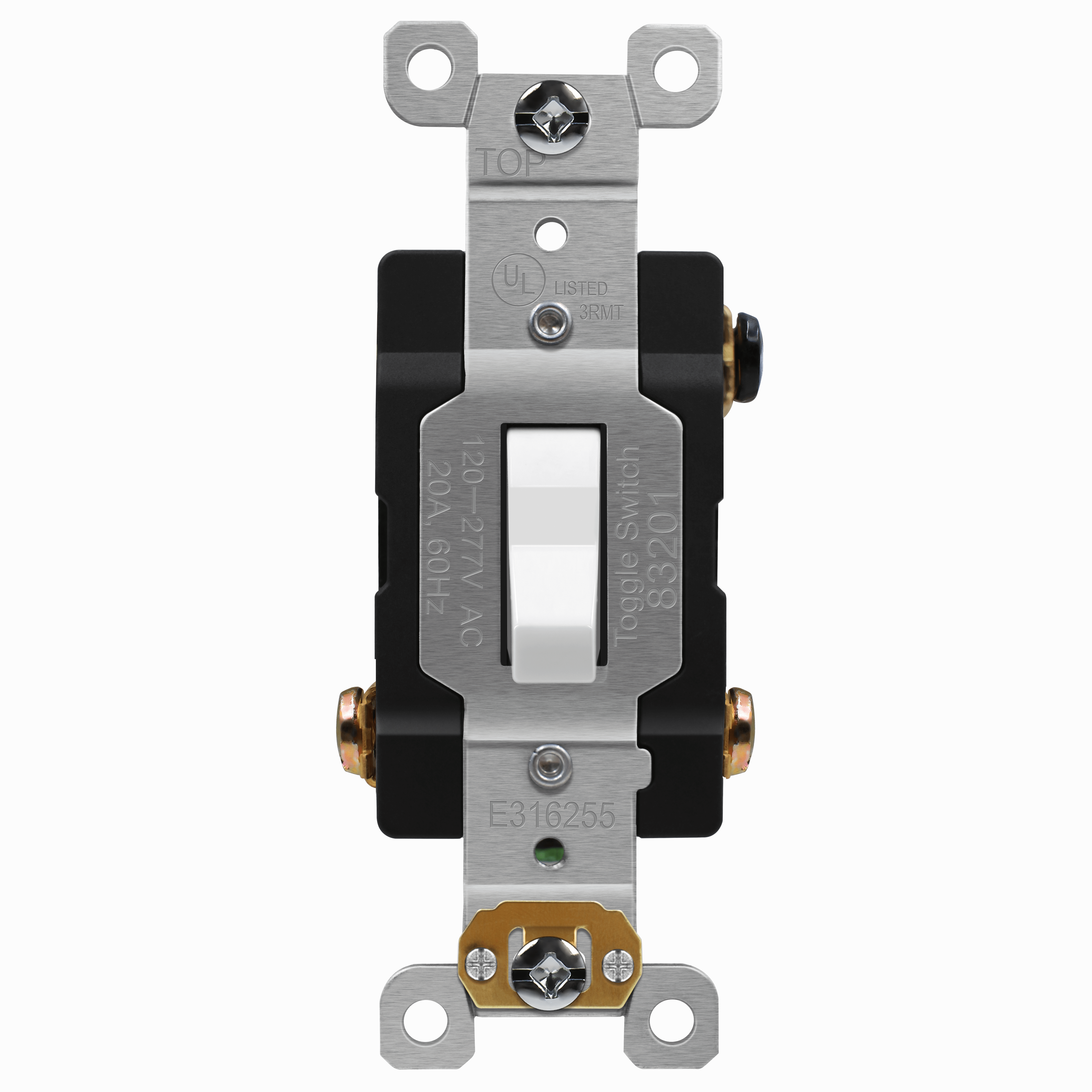 ENERLITES Toggle Light Switch, 3-Way or Single Pole