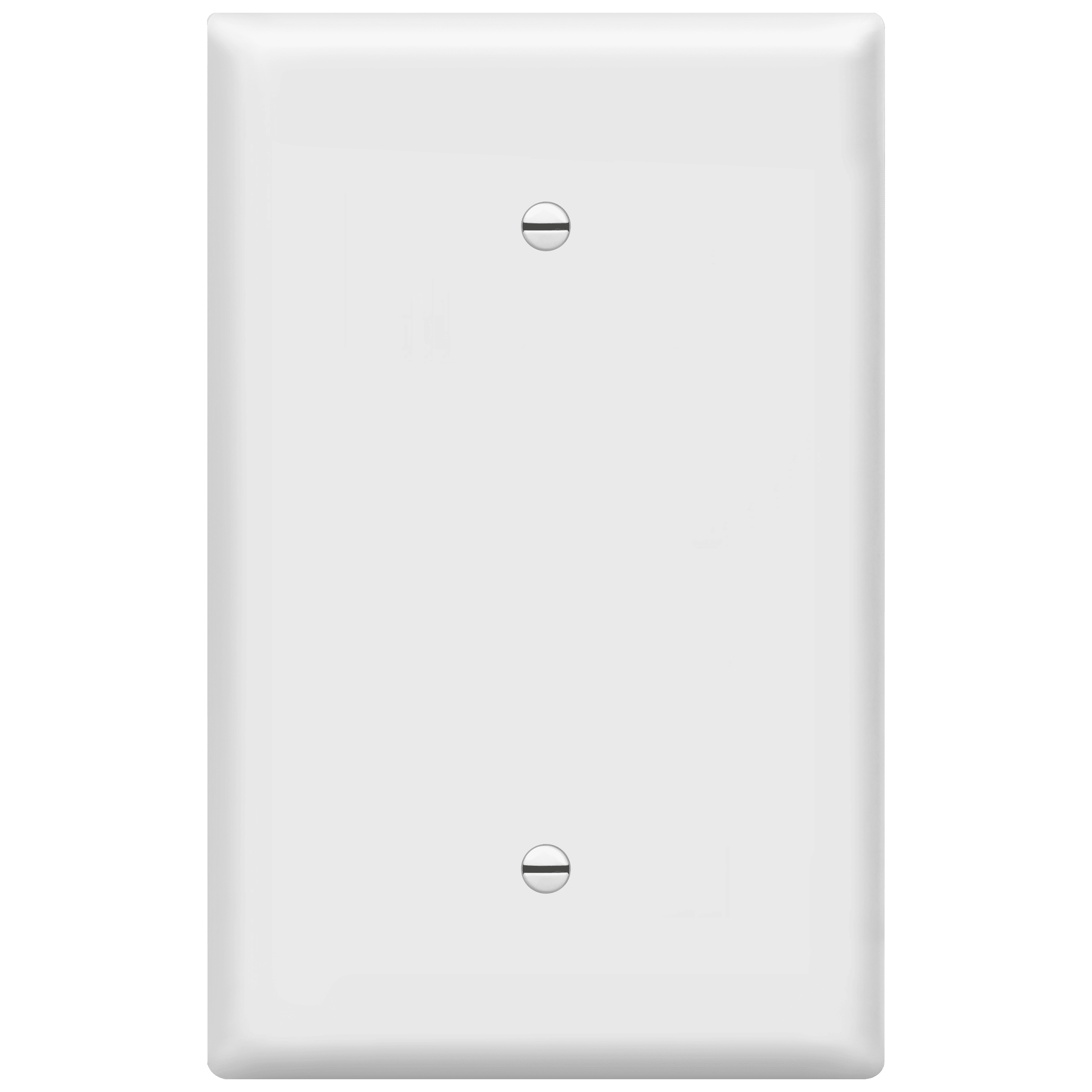 1-Gang Oversize Blank Wall Plate
